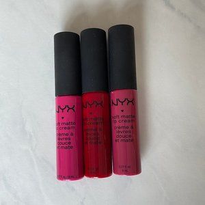 SOLD NYX Soft Matte Lip Cream Bold Set